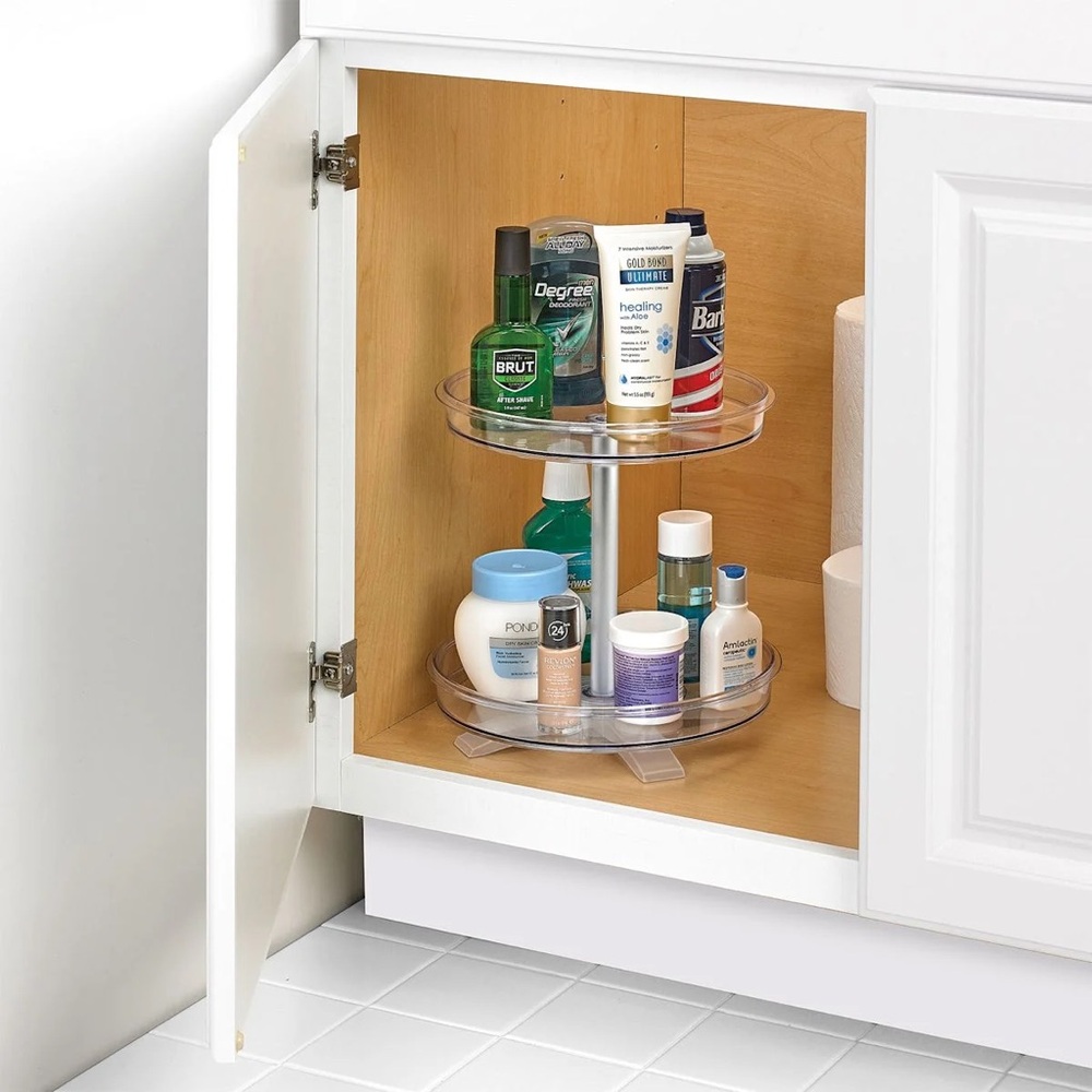 Polder 2-Tier Spinner Caddy New In Box.